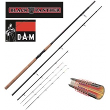 DAM Black Panther,Feederrute,3.90m,80-150g,2+1 teilig Bild 1