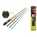 Forrester Fly Set 2,75 m zum Fliegenfischen Rute,DAM Bild 1