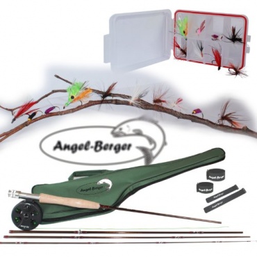 Angelshop Berger Fliegencombo Fliegenfischen Rute  Bild 1