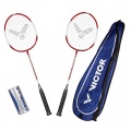 VICTOR Badminton Set Atomos 500 Set rot Bild 1