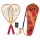 MTS Sportartikel GmbH Badmintonset Fullcover gelbrot Bild 1