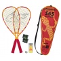 MTS Sportartikel GmbH Badmintonset Fullcover gelbrot Bild 1