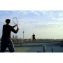 Speedminton Set S70 fr Einsteiger rotschwarz Bild 1