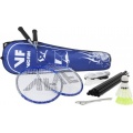 VICFUN Badminton Set Advanced Mit Netz Blau One size Bild 1