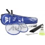 VICFUN Badminton Set Advanced Mit Netz Blau One size Bild 1