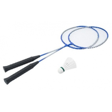 Badminton Set 2 Schlger 1 Ball gehrteter Schaft Bild 1