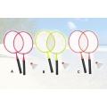Win.Max Kinder Badminton Set 2Schlger 1Federball gelb Bild 1