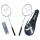 VICTOR Badminton Set Vertrex 8 Set blausilber Bild 2
