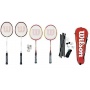 Wilson Badmintonset 2Gro 2Klein Netz Pfosten Blle Bild 1