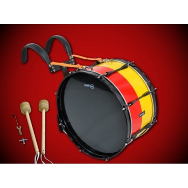 drum-tec Street Line - Große 20 Deutschland-XXL Fan Base Trommel Bild 1