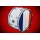 drum-tec Nation - Frankreich 18 Zoll Marching Bass Drum Bild 1