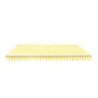 Alu-Markise 3x2,5m gelb-creme gestreift Bild 1