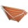Markise 3 x 2,5m braun-terracotta Sonnenschutz Bild 2