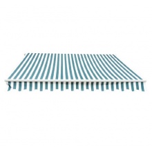 Alu-Markise 3x2,5m grn-wei gestreift Bild 1