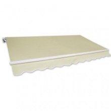 Gelenkarm-Markise 4x2,5 m beige Sonnenschutz Bild 1