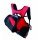 Talbot Torro Hlle fr Badmintonschlger Black-Red Bild 3
