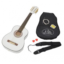 Ts- Ideen Akustik Konzert Kindergitarre in Weiß Bild 1