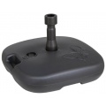 Schirmstnder Polyethylen 44x44cm anthrazit Bild 1