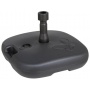 Schirmstnder Polyethylen 44x44cm anthrazit Bild 1