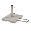 Doppler 40 kg Granit Schirmstnder mit Rollen  Bild 1