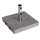 Schirmstnder mit Rollen grau eckig 60kg Bild 1