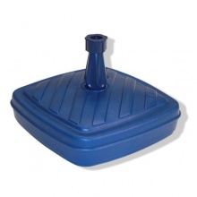 Schirmstnder Kunststoff 14L blau Rohr  18- 32 mm Bild 1