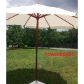 HOLZ-MARKTSCHIRM 300CM BEIGE Bild 1