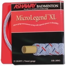 ASHAWAY Saiten fr Badmintonschlger WeiRotBlau 10 m Bild 1
