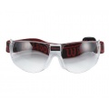 Wilson Squashbrille Omni Squash Goggles SchwarzRot Bild 1