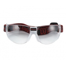 Wilson Squashbrille Omni Squash Goggles SchwarzRot Bild 1
