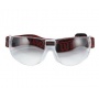 Wilson Squashbrille Omni Squash Goggles SchwarzRot Bild 1