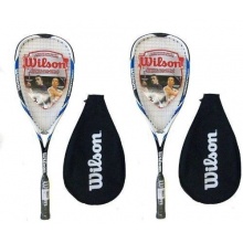 Wilson Hyper Hammer Carbon Squashschlger Blau 2 stk Bild 1