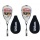 Wilson Hyper Hammer Carbon Squashschlger Blau 2 stk Bild 1
