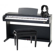 Classic Cantabile DP-40 Schwarz Matt Digitalpiano  Bild 1