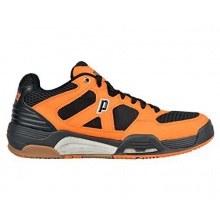 PRINCE NFS Attack Squashschuhe Schwarz Orange 12 UK Bild 1
