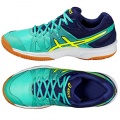 Asics Gel-upcourt Damen Squashschuhe Blau 38.5 EU Bild 1