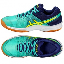 Asics Gel-upcourt Damen Squashschuhe Blau 38.5 EU Bild 1
