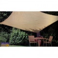 Sonnensegel UV-Schutz beige dreieckig 3,6x3,6x3,6m Bild 1