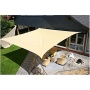 BUSDUGA Sonnensegel 6x4m Rechteck beige Bild 1