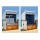 Nordsee Strandkorb Borkum blau/ weiss Bild 2