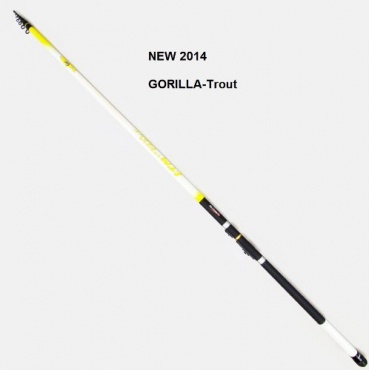 TUBERTINI GORILLA,TROUT 2 4,00m 5 - 15g Wurfrute  Bild 1