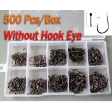 500X Angelhaken Schwarz Nikel Swasser-von thkfish Bild 1