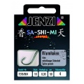 100x Jenzi Wurmhaken, Angelhaken Gebunden, Gre 8 Bild 1