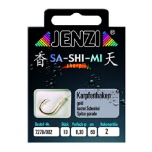 Jenzi Karpfenhaken, Angelhaken Gebunden, Gre 2 Bild 1