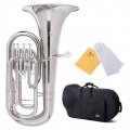 Cecilio EP-280N Vernickelt Bb Euphonium Bild 1