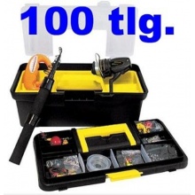 100tlg Angelkoffer Angelset Anglerausrstung EMANHU Bild 1
