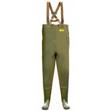 LEMIGO Anglerhose mit Anglerstiefel 210D NYLON GR43 Bild 1