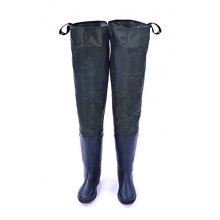 Hisea Nylon Wathosen Anglerhose Anglerstiefel, Gr 45 Bild 1