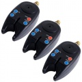 TOMOUNT Set 3X Carp Sounder LED Bissanzeiger  Bild 1