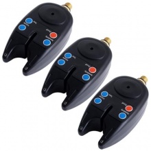 TOMOUNT Set 3X Carp Sounder LED Bissanzeiger  Bild 1